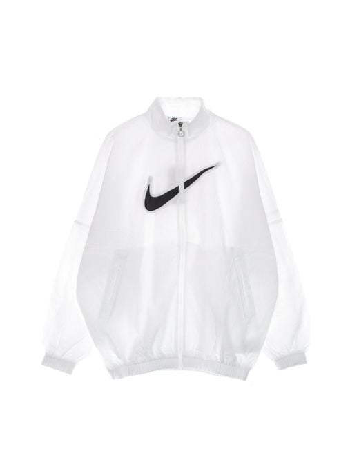 Nike White Essential Woven Jacket