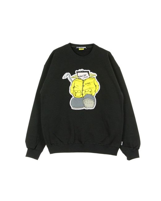 Cucador Patch Crew Iuter de hombre de color Black