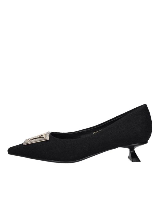 Emanuélle Vee Black With Heel
