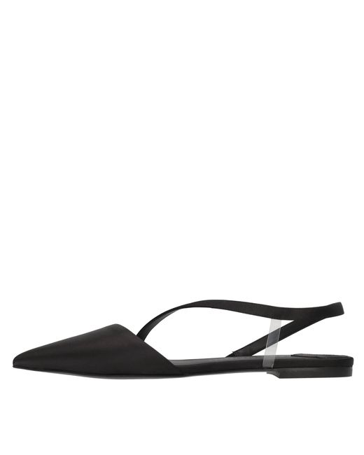 Stella McCartney Black Flat Shoes