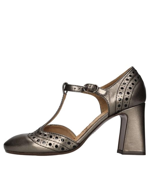 Zapatos Con Tacon Gris Chie Mihara de color Brown