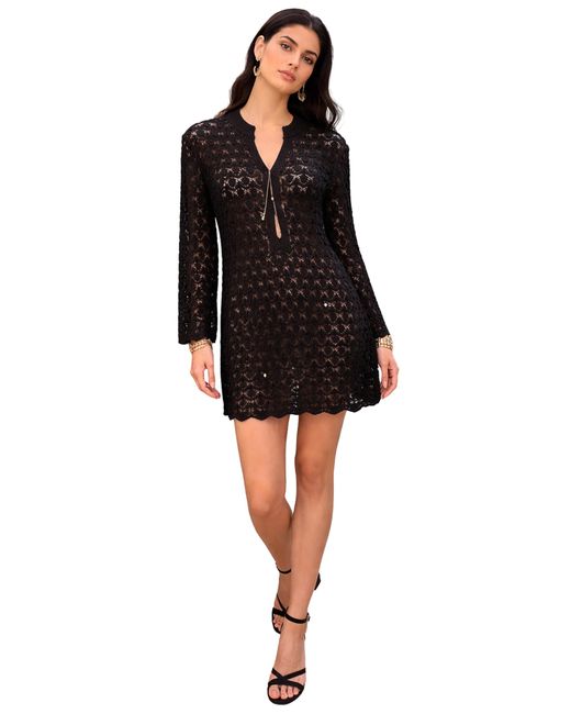 Akep Black Frauen Kleid Mit Einem V-Ausschnitt