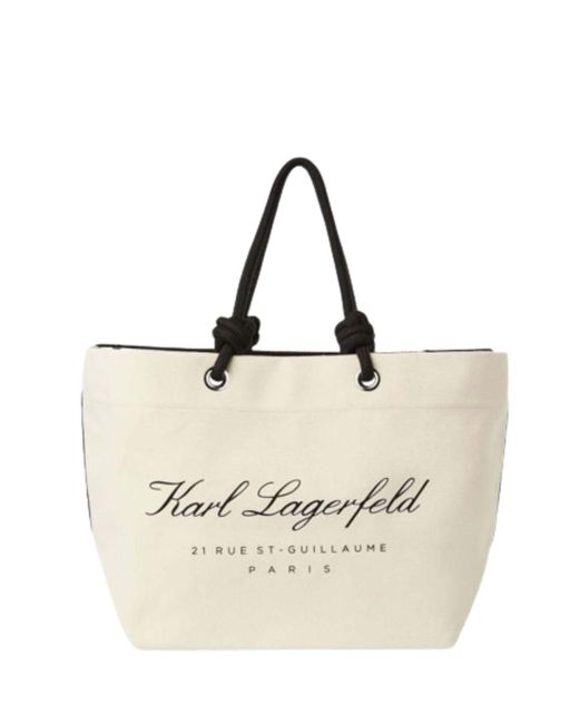 Karl Lagerfeld Natural Tasche Fur Frauen