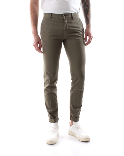 Mason's Mannenbroek Milaan Me303 Ss 9Pn2A4973 462 in het Gray voor heren