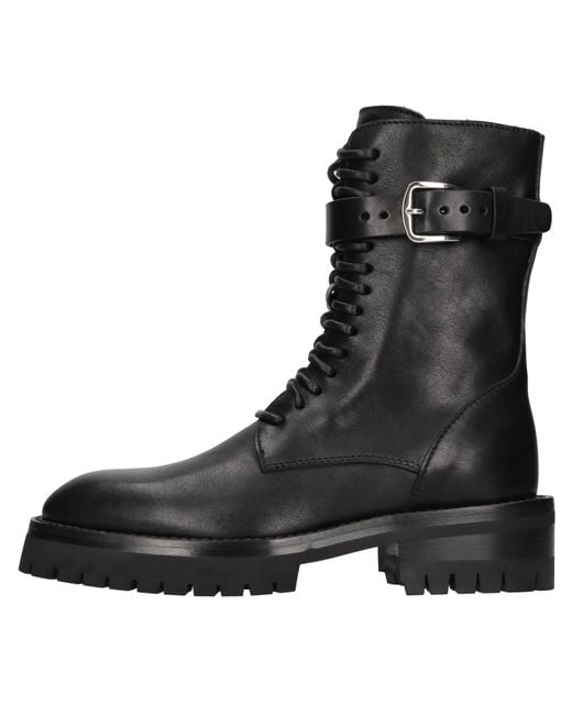 Ann Demeulemeester Black Boots