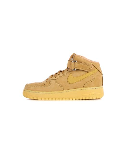 Nike Natural High Shoe Air Force 1 Mid 07 Wb Flax/Wheat/Gum Light for men