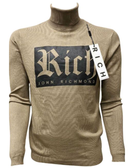 John Richmond Gray John Richmond Sweater for men