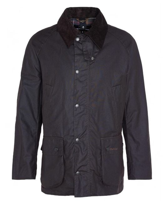 Barbour Blue Ashby Wax Jacket Rustic Classic for men