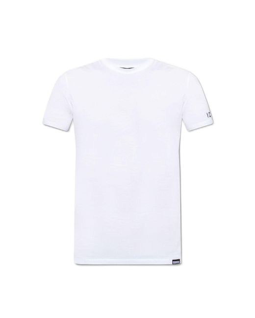 DSquared² T-Shirt Mann in White für Herren