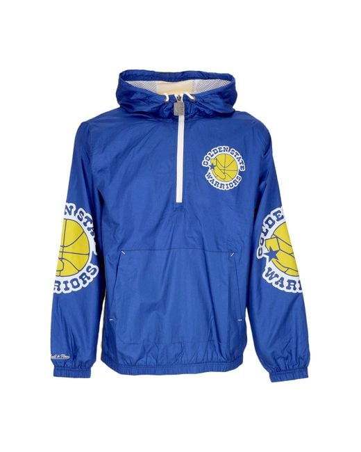 Cortavientos Extraible Para Hombre Nba Team Og 2.0 Anorak Cortavientos Golwar Mitchell &amp; Ness de hombre de color Blue