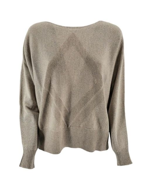 D.exterior Brown Sweaters Hazelnut