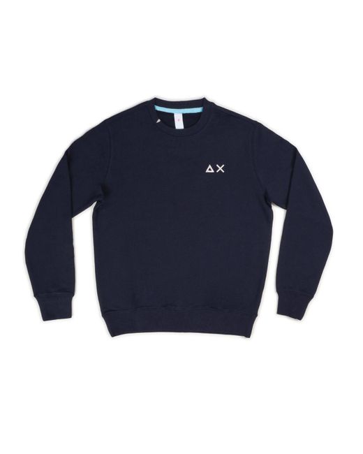 Sun 68 Mannen Trui F44103/07 Blu in het Blue voor heren