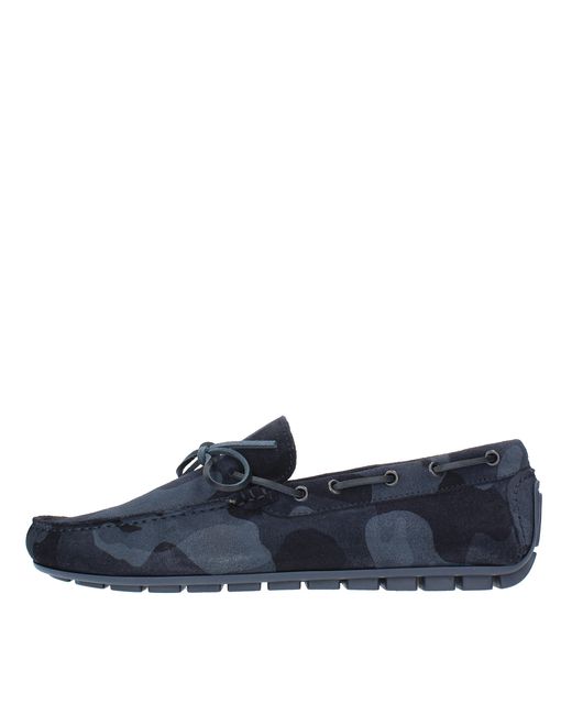MARC EDELSON Blue Flat Shoes for men