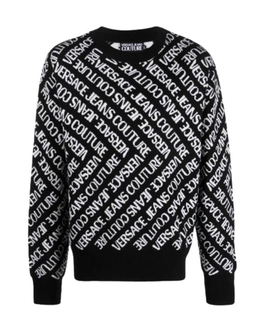 Versace Jeans Couture Jumper in Black for Men Lyst