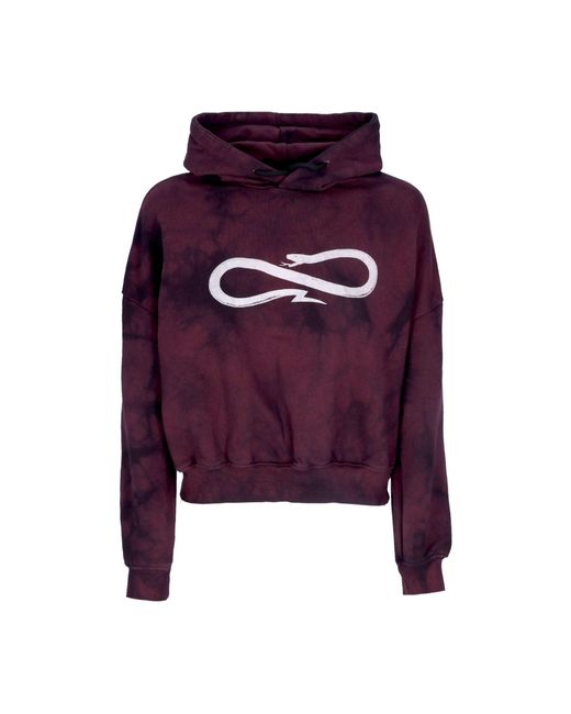 Sweat A Capuche Court Leger Avec Logo Pour Femme Propaganda en coloris Purple