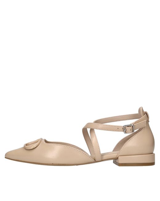 Liu Jo Natural Flat Shoes