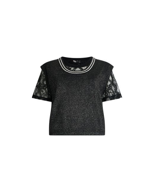 Liu Jo Black Frauen Wolle Liu Jo Tf5057Ms49I Schwarz