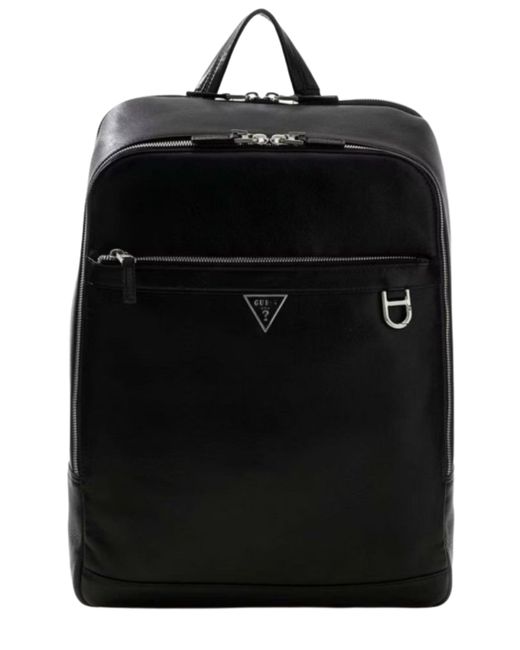 Guess Black Monk Backpack for men