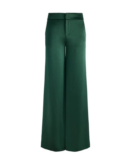 Pantalon Nessi Alice + Olivia en coloris Green