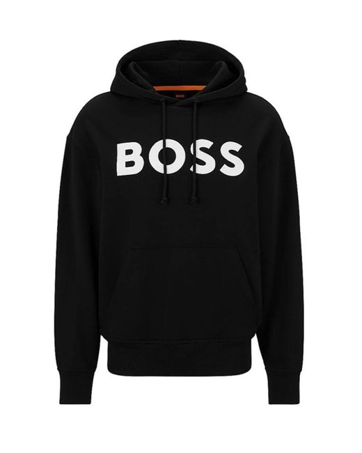 Boss Sweatshirt Fur Manner in Black für Herren