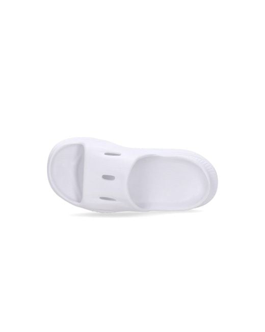 Hoka One One Ora Recovery Slide 3 Herren-Hausschuhe Weib/Weib in White für Herren