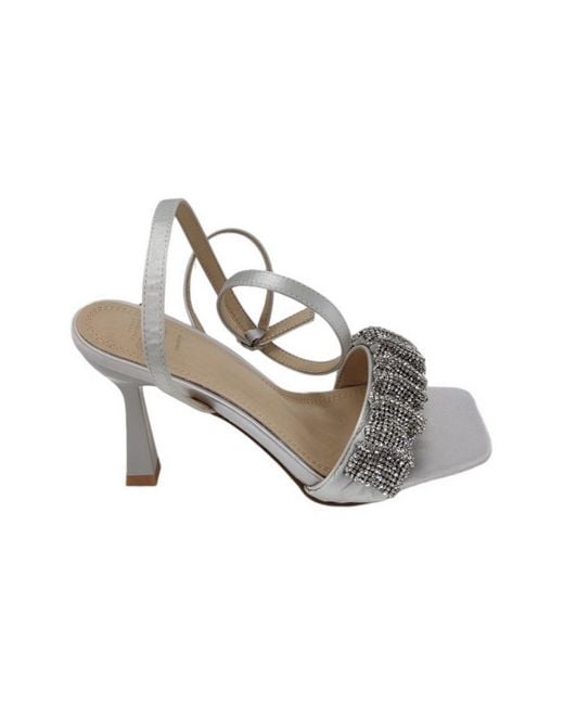 Twenty Four Haitch Metallic Sandals
