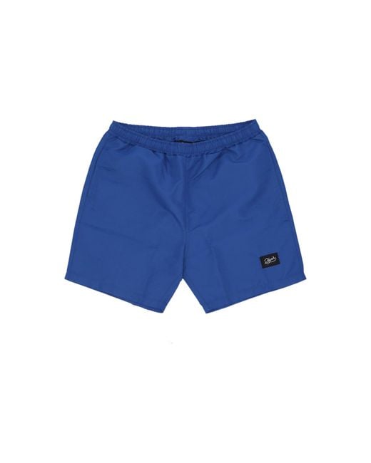 DOLLY NOIRE Mannenbroek Signature Easy Shorts Blauw in het Blue voor heren