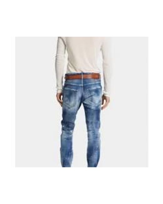 Jeans Medium Spots DSquared² de color Blue