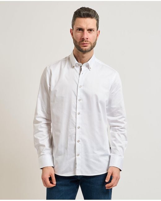 Bugatti White Shirts for men