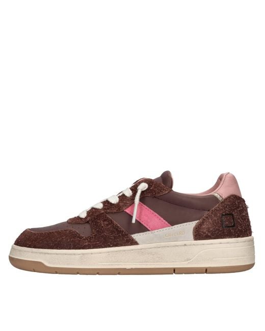 Date Brown Sneakers Braun