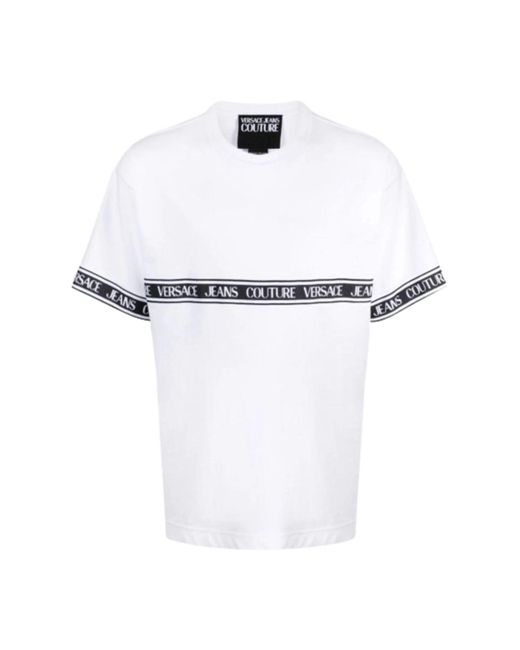 Versace Herren T-Shirt in White für Herren