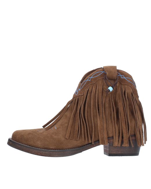 Passion Blanche Brown Boots