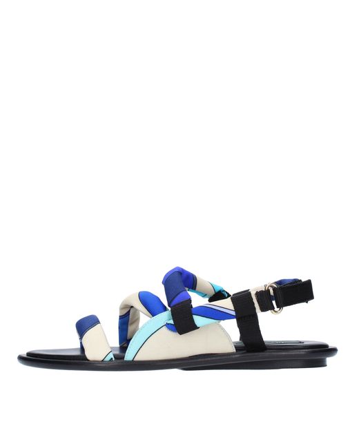 Emilio Pucci Blue Sandals
