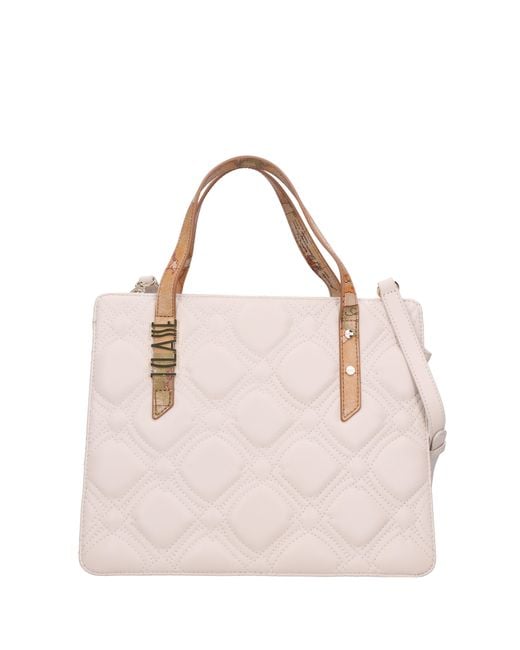 Alviero Martini Pink Bags. Cream