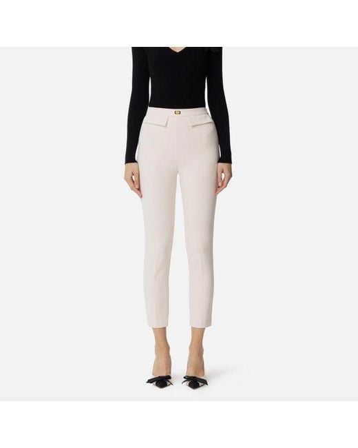 Pantalon De Mujeres Pa07751E2 193 Elisabetta Franchi de color Black