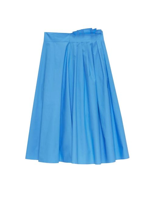 MSGM Blue Skirts
