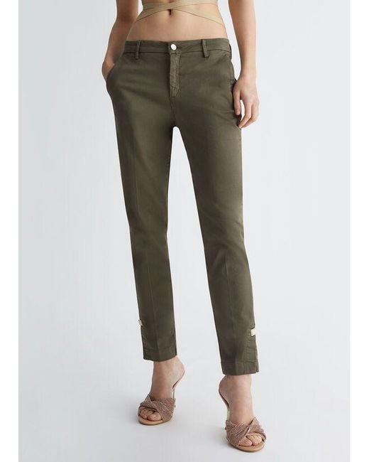 Pantalon De Mujeres Ma4270 T9257 X0542 Liu Jo de color Green