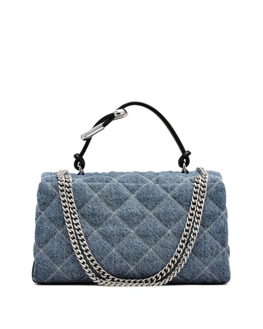 Marc Jacobs Blue Doppelkettentasche
