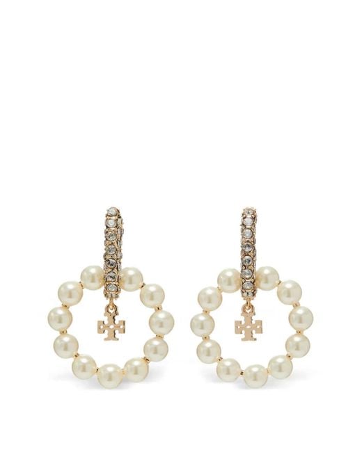 Perle De Bijoux Tory Burch en coloris White