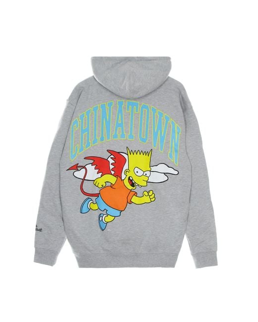 Sweat A Capuche Devil Arc X Les Simpsons Sweat A Capuche Pour Hommes Market pour homme en coloris Gray