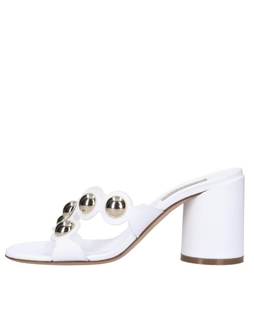 Casadei White Sandel Weib