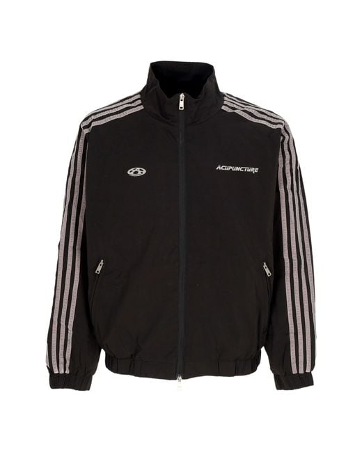 Chaqueta De Hombre De Color Negro Acupuncture de hombre de color Black