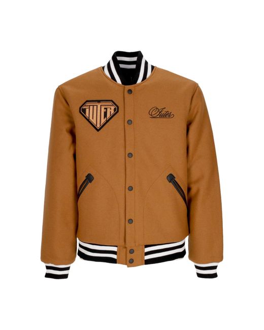 Veste Universitaire Pour Hommes Family Varsity Iuter pour homme en coloris Brown