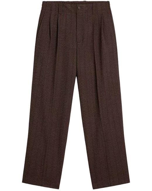 Golden Goose Deluxe Brand Brown Trousers for men