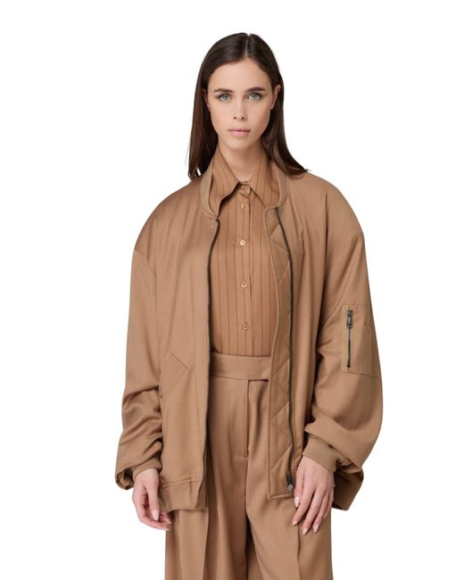 Bombardier Femme Sur Mar De Margaritas en coloris Brown