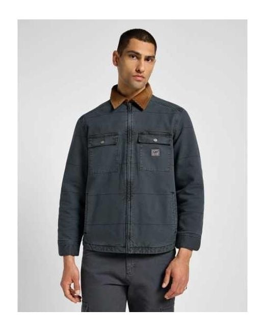 Lee Jeans Blue Jackets And Jackets 112355635 for men