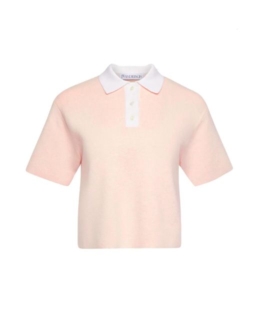 J.W. Anderson Pink T-Shirts And Polos