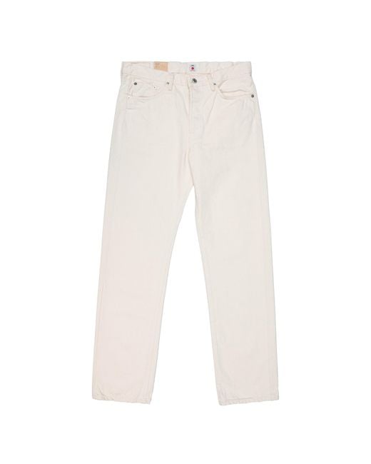 Edwin Jeans Gerade Regulares Japan in White für Herren