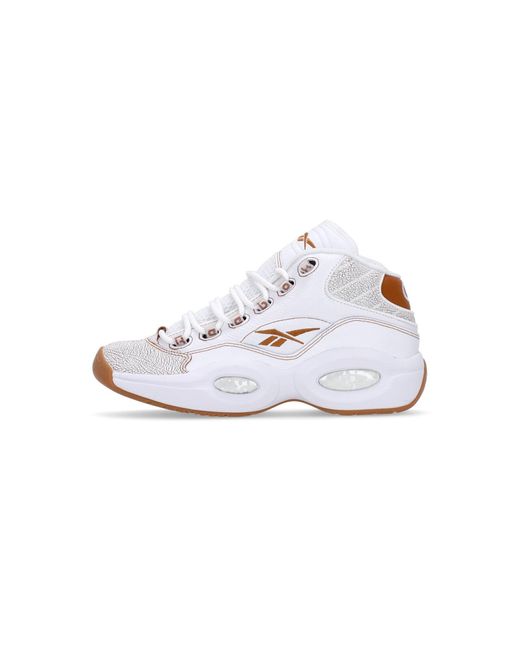 Reebok White Sneakers for men