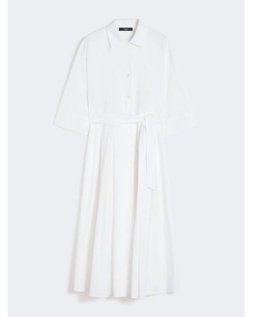 Max Mara Witte Vrouwenjurk in het White